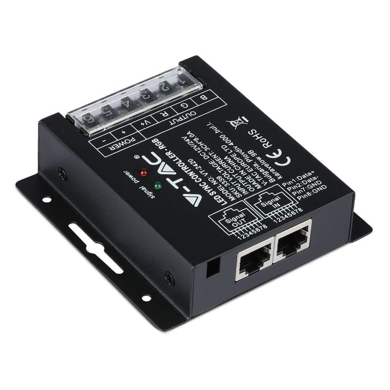 V-Tac Controller remote Controller Banda LED V-Tac SKU-3339 | RGB, 20 Butoane, Telecomanda
