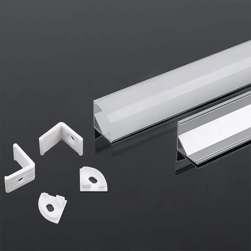V-Tac Banda LED Profil Aluminiu V-Tac SKU-3353 | 2m, 15.8x15.8mm, Mat, Banda LED