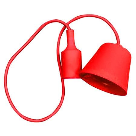 V-Tac Pendul decorativ Pendul Tavan V-Tac SKU-3480 | E27, 1m, Rosu
