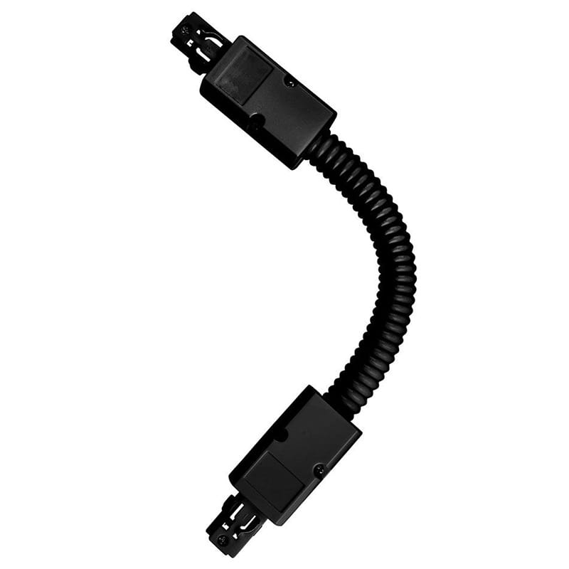 V-Tac Conector Conector V-Tac SKU-3559 | 4 Pini, Flexibil, Sina Track Light, Negru