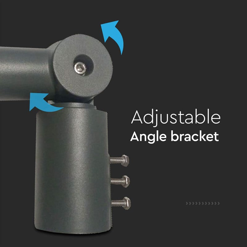 V-Tac Adaptor de alimentare Adaptor V-Tac SKU-3624 | Reducție 75/85mm la 65mm, Lampă Stradală