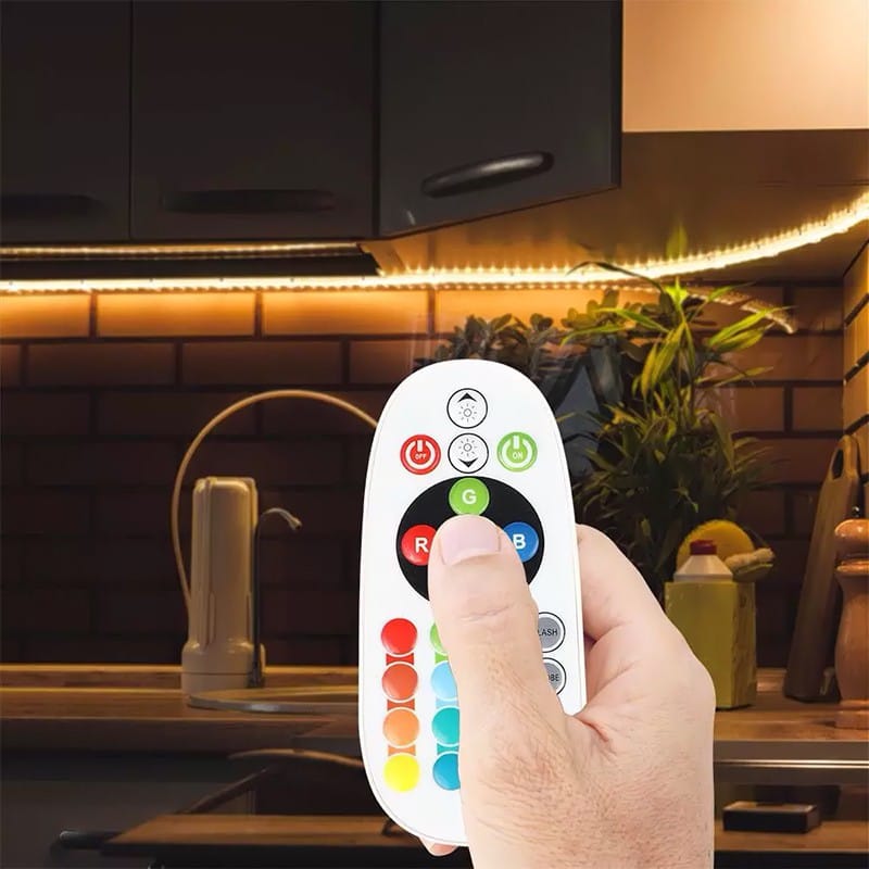 V-Tac Controller remote Controller LED RGB V-Tac SKU-3625 | 24 Butoane, Telecomanda IR