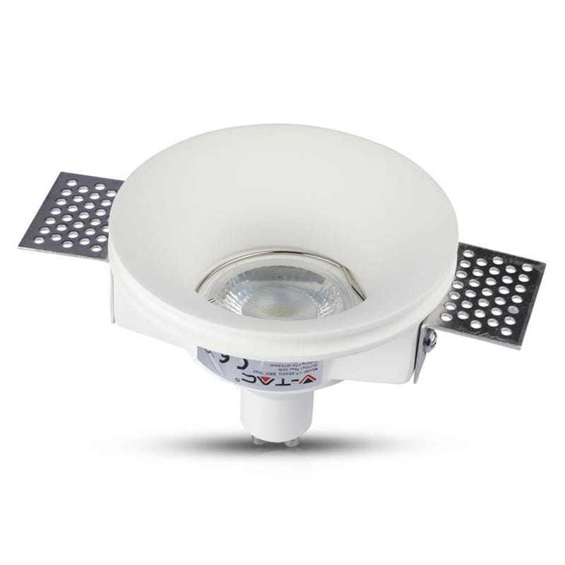 V-Tac Corp iluminat Corp Iluminat V-Tac SKU-3697 | Spot GU10, Gips, Alb