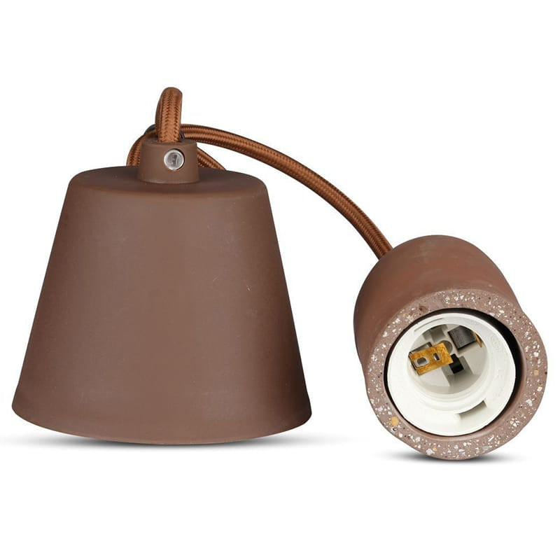 V-Tac Pendul Pendul Tavan V-Tac SKU-3749 | Soclu E27, Maro
