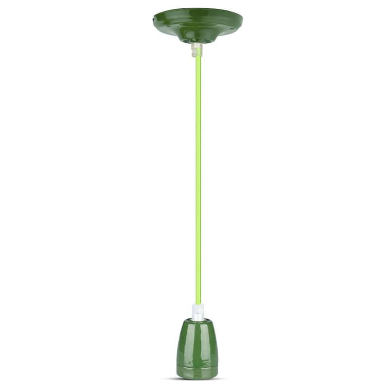 V-Tac Pendul Pendul Tavan V-Tac SKU-3805 | Portelan, E27, Verde