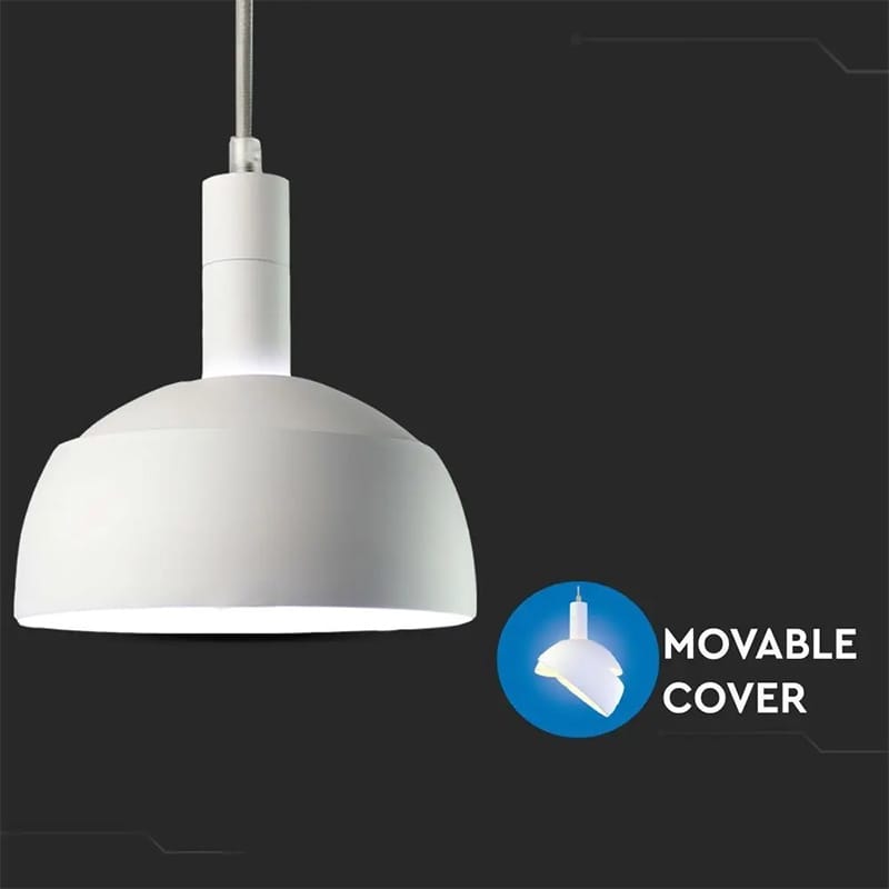 V-Tac Pendul Pendul Tavan V-Tac SKU-3920 | Soclu E14, Alb