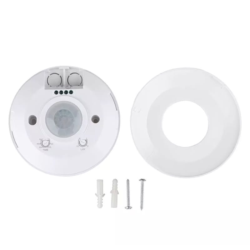 V-Tac Senzor smart Senzor Miscare V-Tac SKU-5086 | 360°, Montaj Tavan, Alb