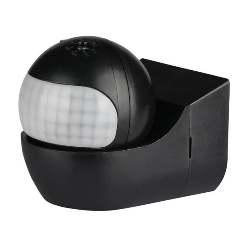 V-Tac Senzor smart Senzor Miscare V-Tac SKU-5089 | Unghi Reglabil, Negru