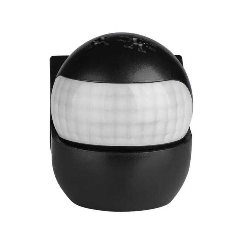 V-Tac Senzor smart Senzor Miscare V-Tac SKU-5089 | Unghi Reglabil, Negru