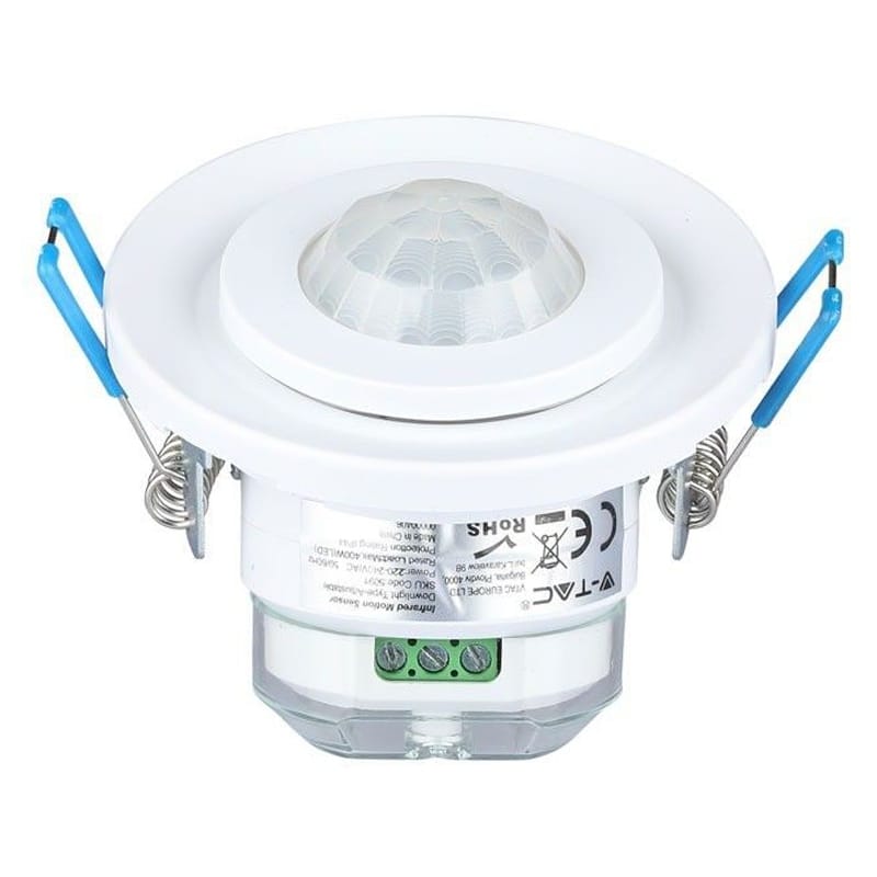 V-Tac SENZOR MISCARE 360GR MONTAJ TAVAN - ALB