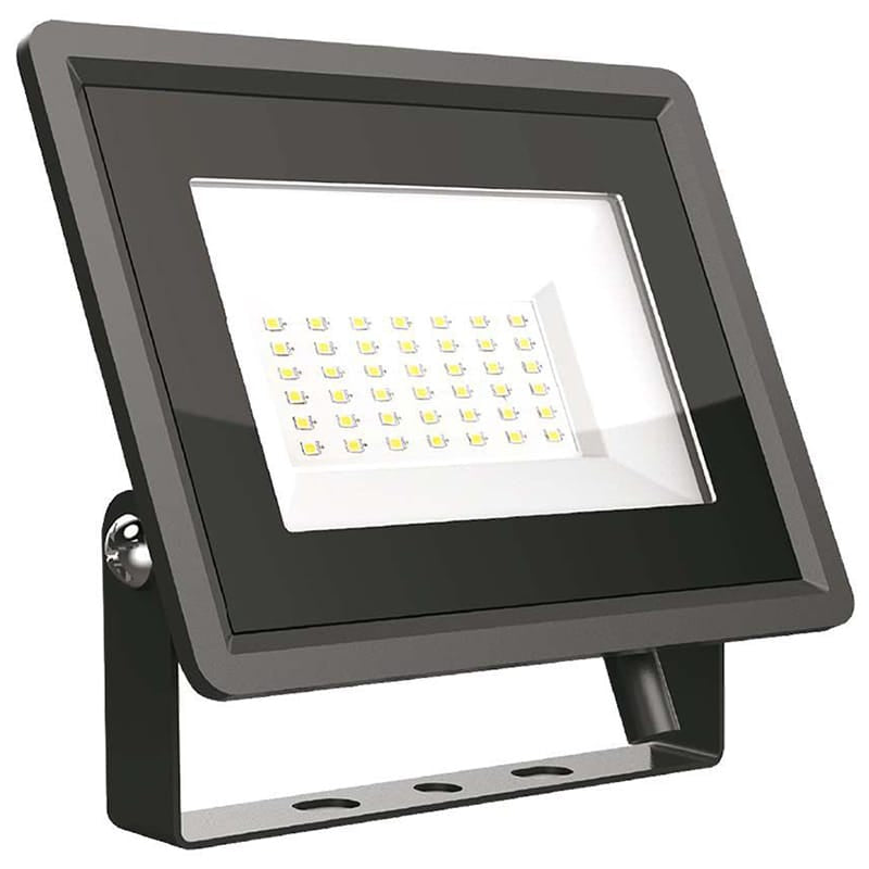 V-Tac Proiector LED Proiector LED V-Tac SKU-6744 | 30W, 4000K, IP65, Negru