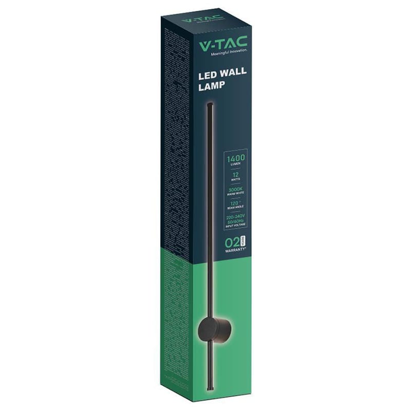 V-Tac Corp iluminat Corp Iluminat LED V-Tac SKU-6834 | 12W, 3000K, IP65, Negru