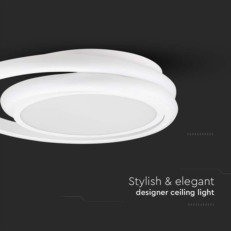 V-Tac Plafoniera LED Plafoniera LED V-Tac SKU-6921 | 38W, 3in1, 4000K, Ø450mm, 4050lm