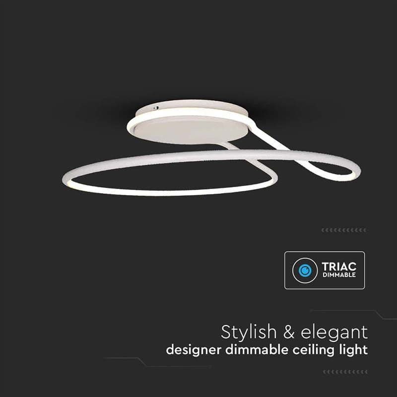 V-Tac Corp iluminat Candelabru LED V-Tac SKU-6924 | 54W, 3in1 Dimabil, 4000K, Ø520mm