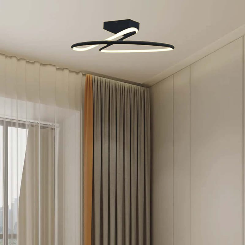 V-Tac Plafoniera LED Plafoniera LED V-Tac SKU-6926 | 20W, 4000K, 2130lm, Ø25cm, Negru