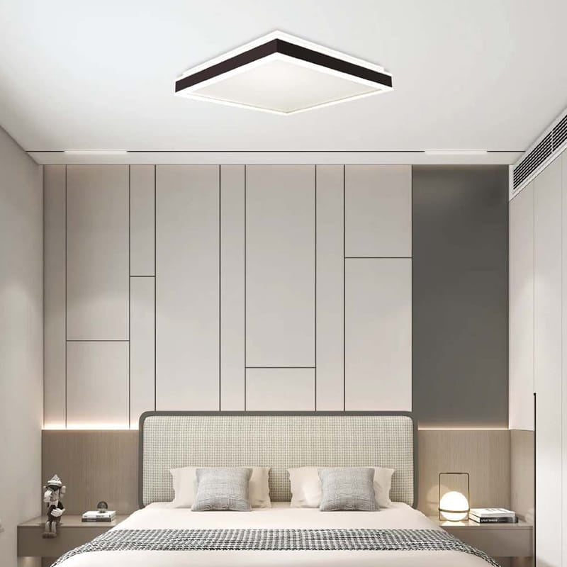 V-Tac Plafoniera LED Plafoniera LED V-Tac SKU-6992 | 24W, 3in1 Dimabila, 4000K, 40x40cm, Negru