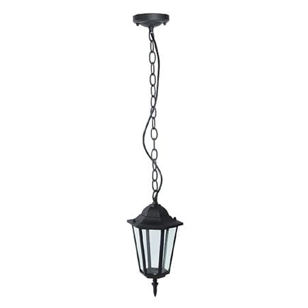 V-Tac Corp de iluminat exterior Pendul Exterior V-Tac SKU-7072 | E27, IP44, Negru Mat