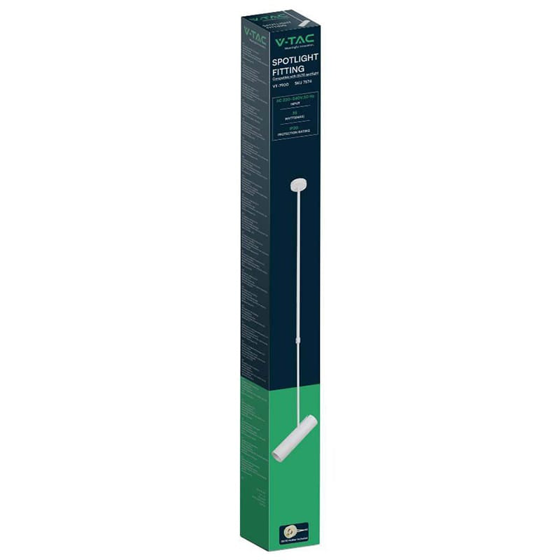 V-Tac Corp iluminat Corp Iluminat V-Tac SKU-7574 | Soclu GU10, Alb