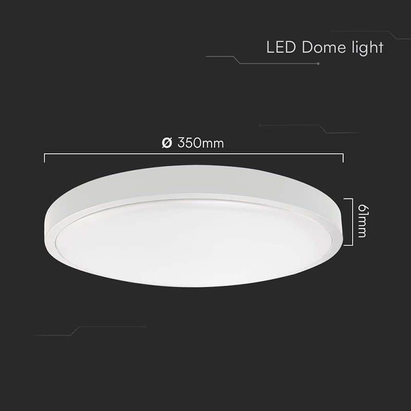 V-Tac Plafoniera LED Plafoniera LED V-Tac SKU-76221 | 36W, IP44, 4000K Alb Neutru