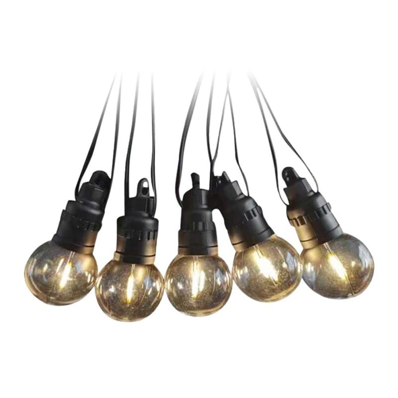 V-Tac Ghirlanda LED Ghirlanda LED V-Tac SKU-7804 | Solara, 10 Becuri, 12m, 3000K