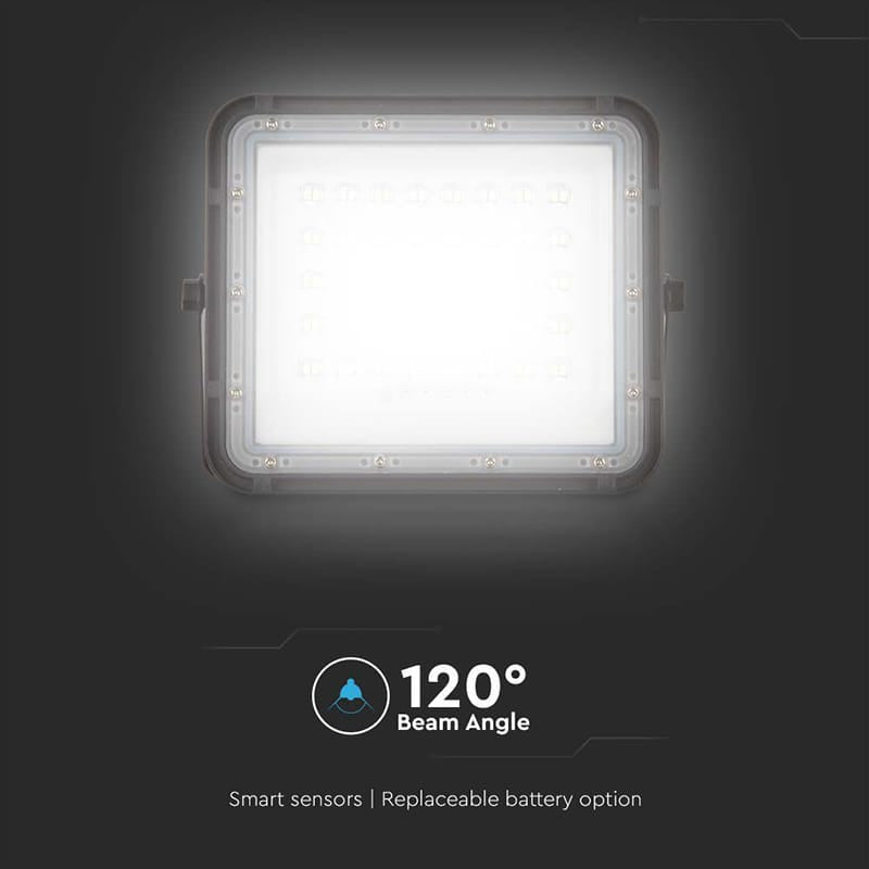 V-Tac Invertor solar Reflector Solar V-Tac SKU-7821 | 6W, 400LM, 6400K, Incarcare Solara