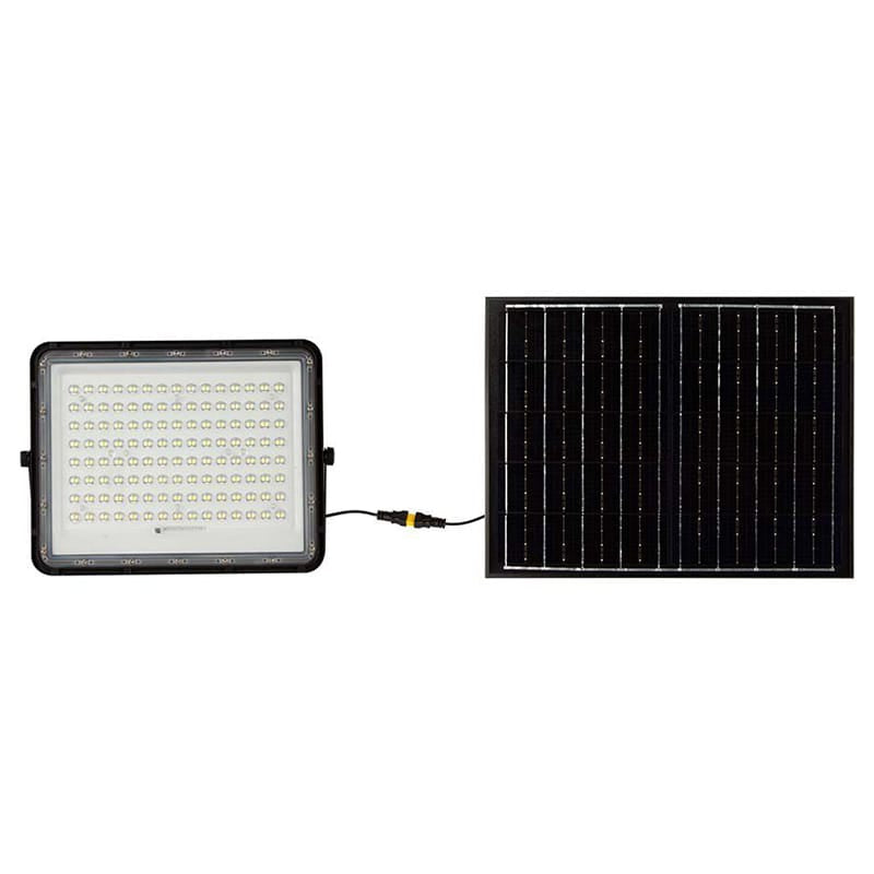V-Tac Lampa LED Reflector LED Solar V-Tac SKU-7828 | 20W, 1800lm, 4000K, IP65, Negru