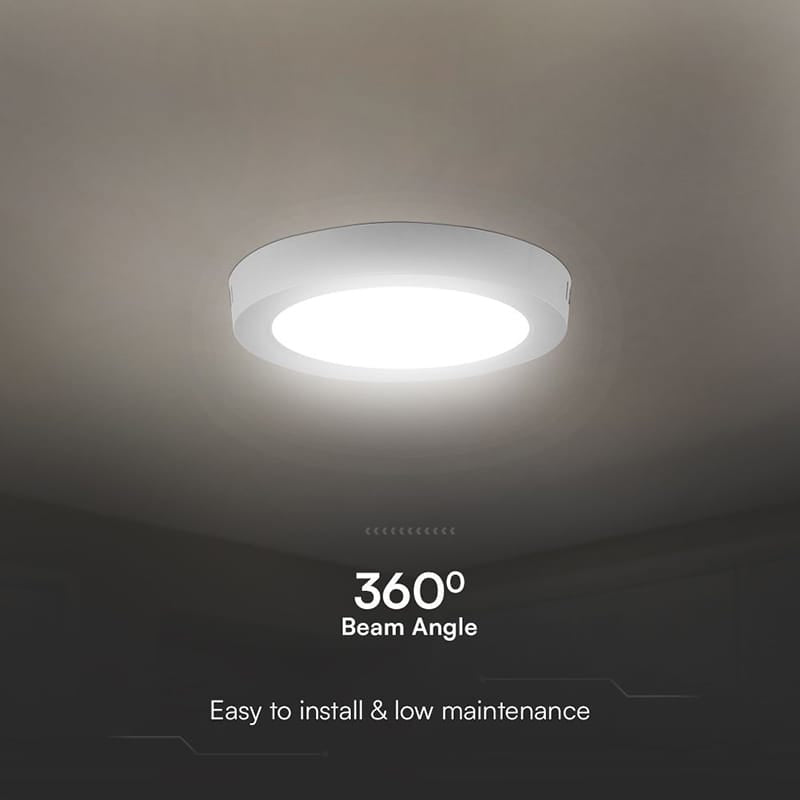 V-Tac Panou LED Panou LED V-Tac SKU-78751 | 12W, 6500K, Aplicabil, Lumina Rece