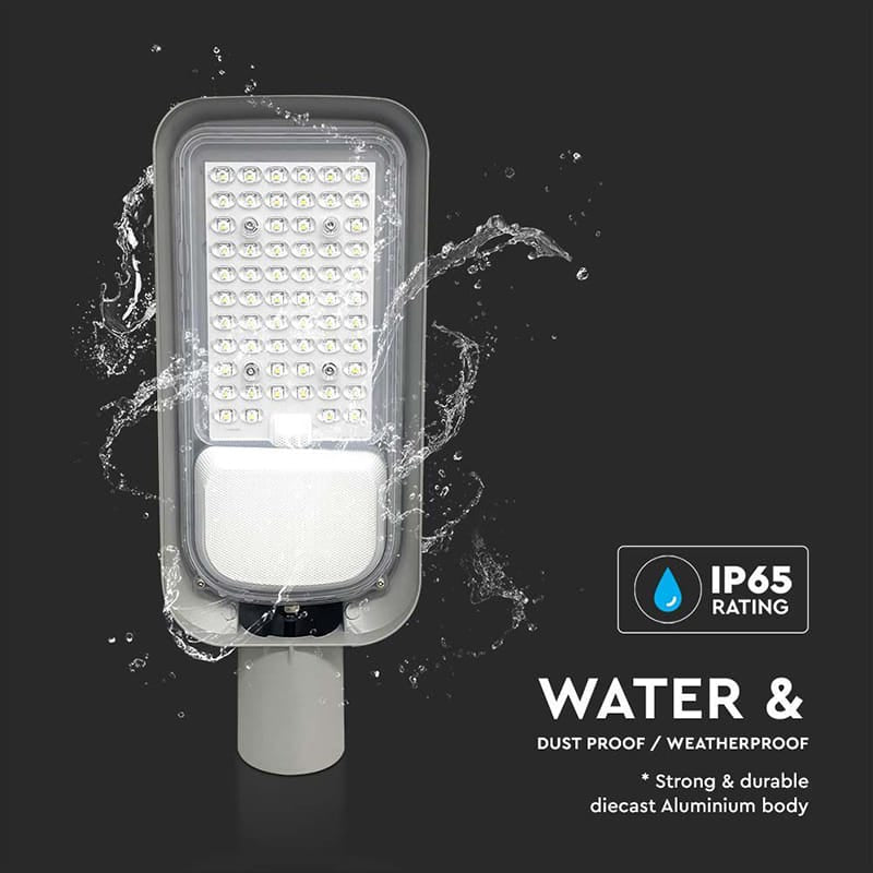 V-Tac Corp iluminat Corp Iluminat Stradal LED V-Tac SKU-7887 | 30W, 6500K, Gri