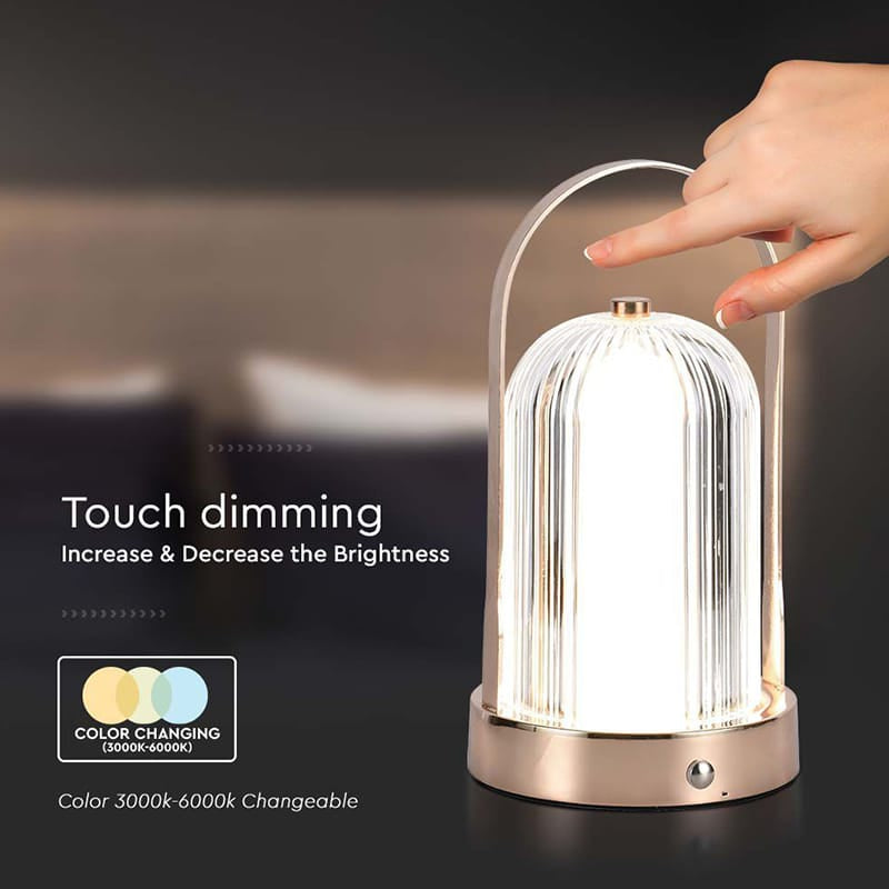 V-Tac Lampa birou Lampa Birou V-Tac SKU-7991 | 3in1, Acumulator 1800mAh, Antique Bronze