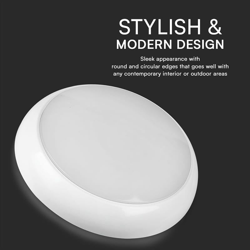 V-Tac Plafoniera LED Plafoniera LED V-Tac SKU-801-24 | 8W/16W/20W, 3in1, IP65, Alb