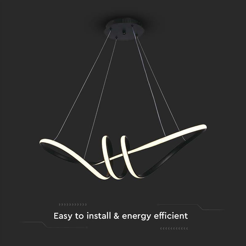 V-Tac Lampa LED Candelabru LED V-Tac SKU-8010 | 24W, 3000K, 72x30cm, 3240lm, Negru