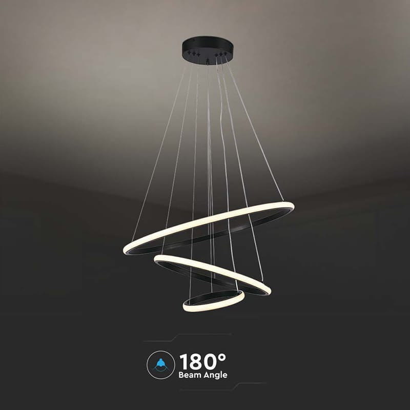 V-Tac Lampa LED Candelabru LED V-Tac SKU-8017 | 32W, 3000K, 3880lm, 600x1000mm, Negru