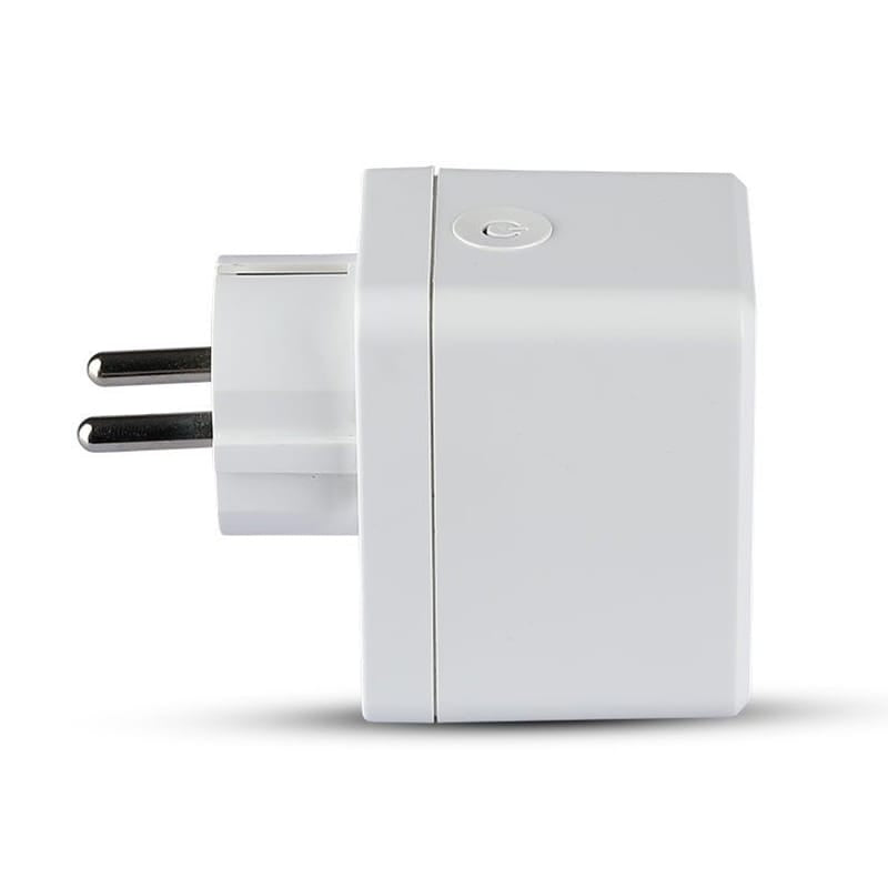 V-Tac Adaptor priza Adaptor Smart V-Tac SKU-8416 | Mini, Wi-Fi Incorporat