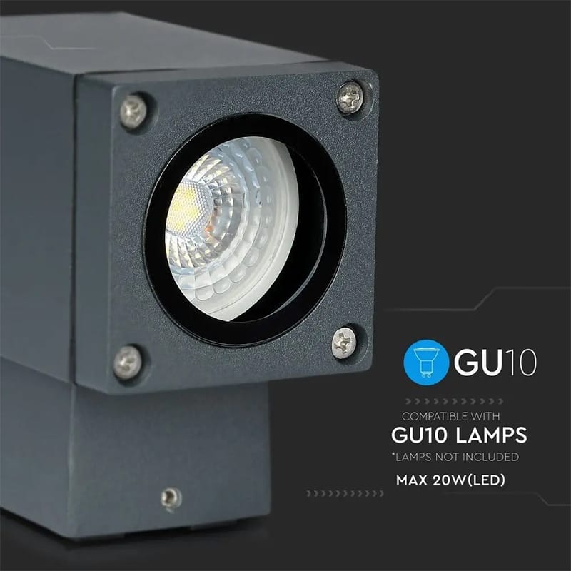 V-Tac LAMPA MONTAJ PERETE SOCLU GU10 IP44