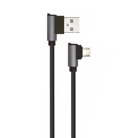 V-Tac CABLU MICRO USB 1M DIAMOND EDITION - NEGRU