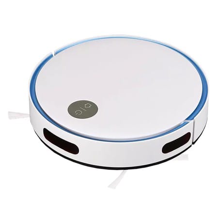 V-Tac Robot aspirator V-Tac cu telecomandă, navigare inteligentă, încărcare automată, filtru HEPA, 800Pa, alb/albastru