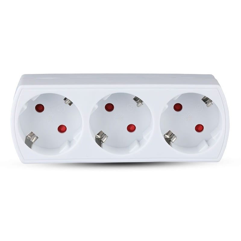 V-Tac ADAPTOR 3 PRIZE 3X16A MAX 3680W