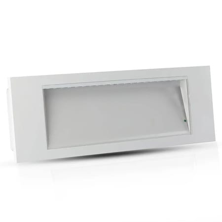 V-Tac LAMPA LED IESIRE DE URGENTA 3.8W 6000K ALB RECE