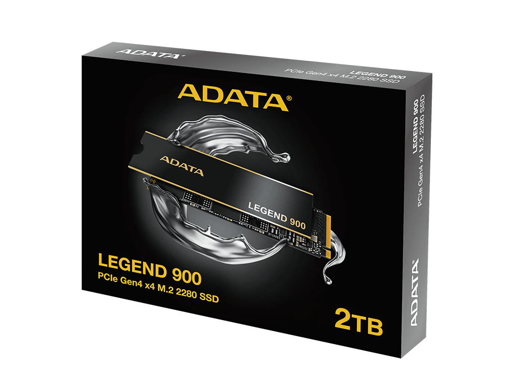 Adata SSD intern SSD Adata Legend 900 SLEG-900-2TCS | 2TB, PCIe Gen4x4, M.2 2280
