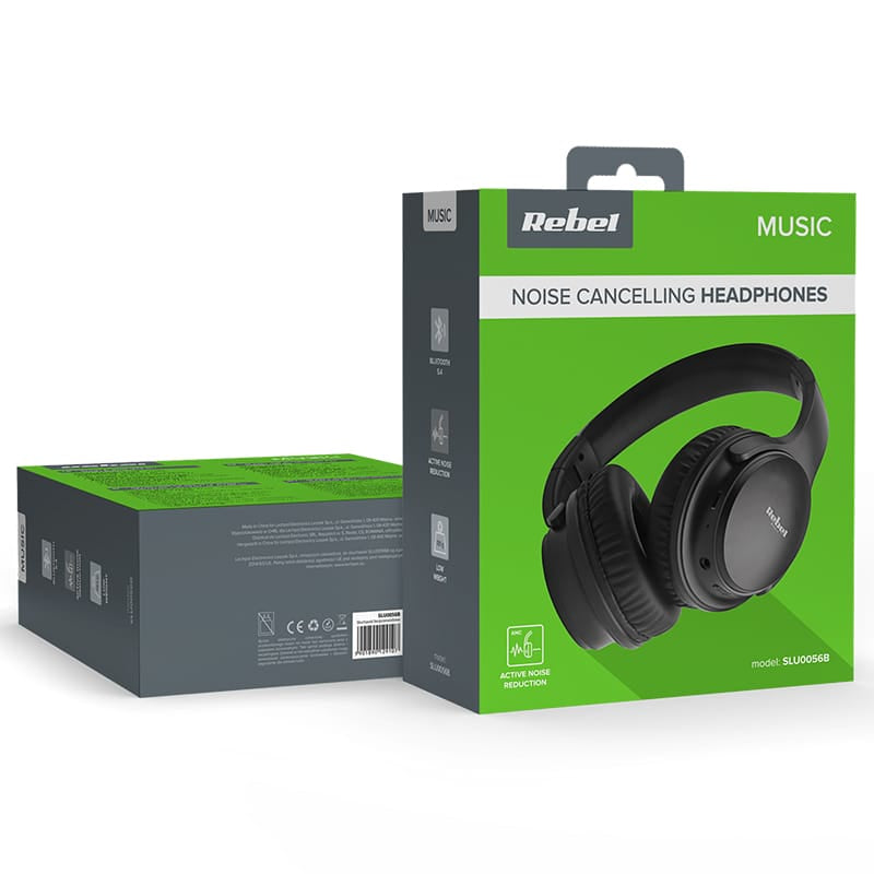 Rebel CASTI AUDIO BLUETOOTH 5.4 ANC REBEL