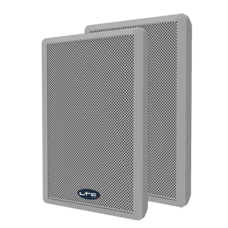 LTC Set boxe monitor LTC extra-plate pentru perete 5.25" 2 cai, 30W RMS, alb, 8 Ohm, 272x182x37 mm
