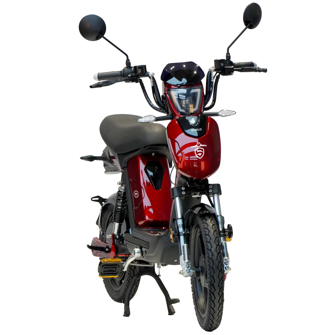 Samus Trotineta electrica Trotineta Electrica Samus Chicago-18T800-48V26-Red | 48V, 800W, Autonomie 26km, Rosu