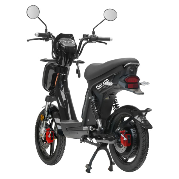 Samus Trotineta electrica Scuter electric Samus Chicago-18T800-48V26-Black | 48V, Motor 800W, 26Ah, Viteza max.: 25 Km/h,Negru