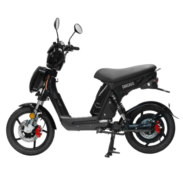 Samus Trotineta electrica Scuter electric Samus Chicago-18T800-48V26-Black | 48V, Motor 800W, 26Ah, Viteza max.: 25 Km/h,Negru