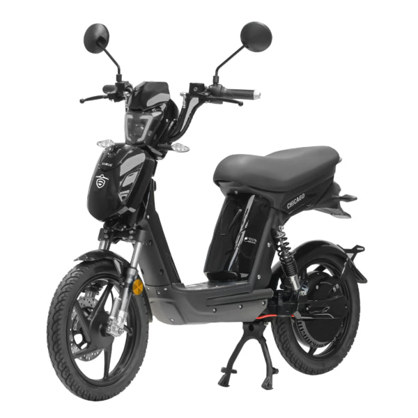 Samus Trotineta electrica Scuter electric Samus Chicago-18T800-48V26-Black | 48V, Motor 800W, 26Ah, Viteza max.: 25 Km/h,Negru