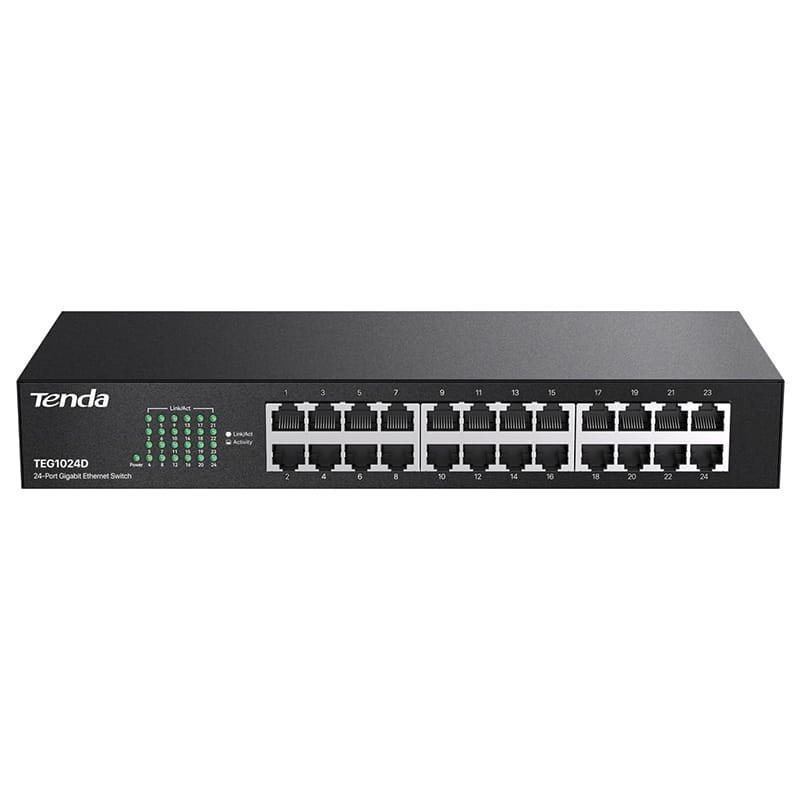 Tenda SWITCH 24 PORTURI 10/100/1000MBPS TENDA