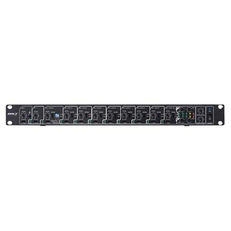 BST Mixer Audio BST 10 Canale, 19 Intrari, 2 Iesiri Master XLR, Phantom 2-4, Sirena Integrata, Rack 19” 1U