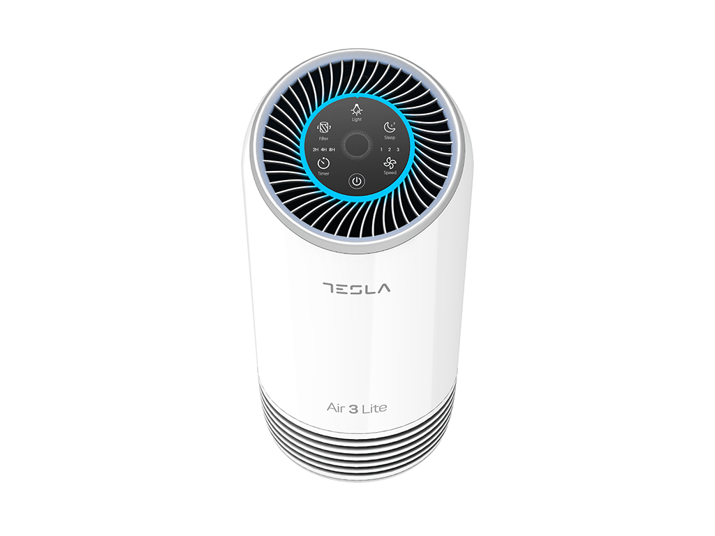 Tesla Purificator Purificator de aer Tesla Air 3 Lite TAPA3 LITE | Filtru HEPA, Carbon Activ