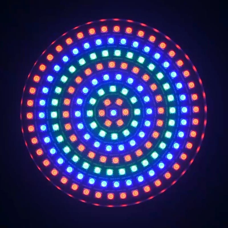 Ibiza Light Proiector LED PAR Ibiza Light THINPAR RGB 175 LED 3in1, DMX 4/28 canale, Matrix, 48W, telecomandă inclusă