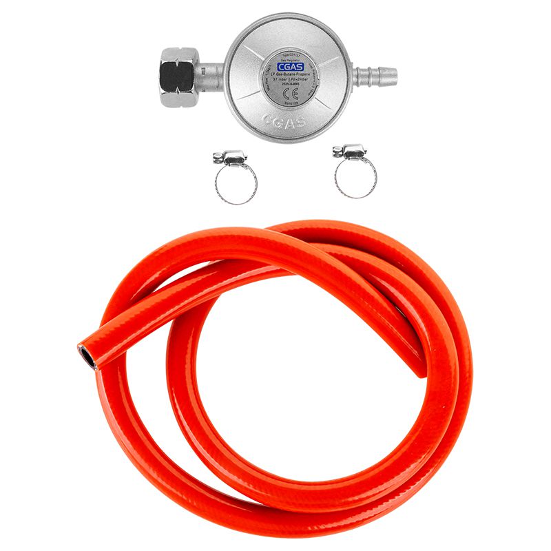 Teesa SET REDUCTOR GAZ CU FURTUN 1M SI COLIERE
